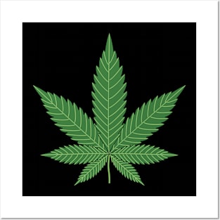 Marijuana / Pot / Weed Lovers Marijuana Leaf Posters and Art